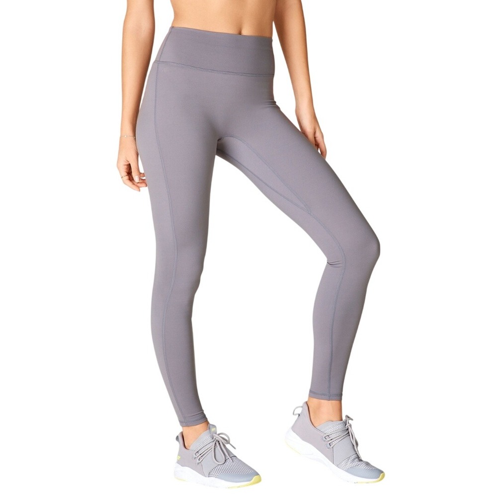 Fabletics‎ Women's Gray Motion365 Crisscross Mesh Leggings Size Medium